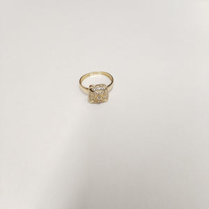 ANILLITO, ARRACADAS PAR ORO 14 K 2.1 GRMS (SEMINUEVO)