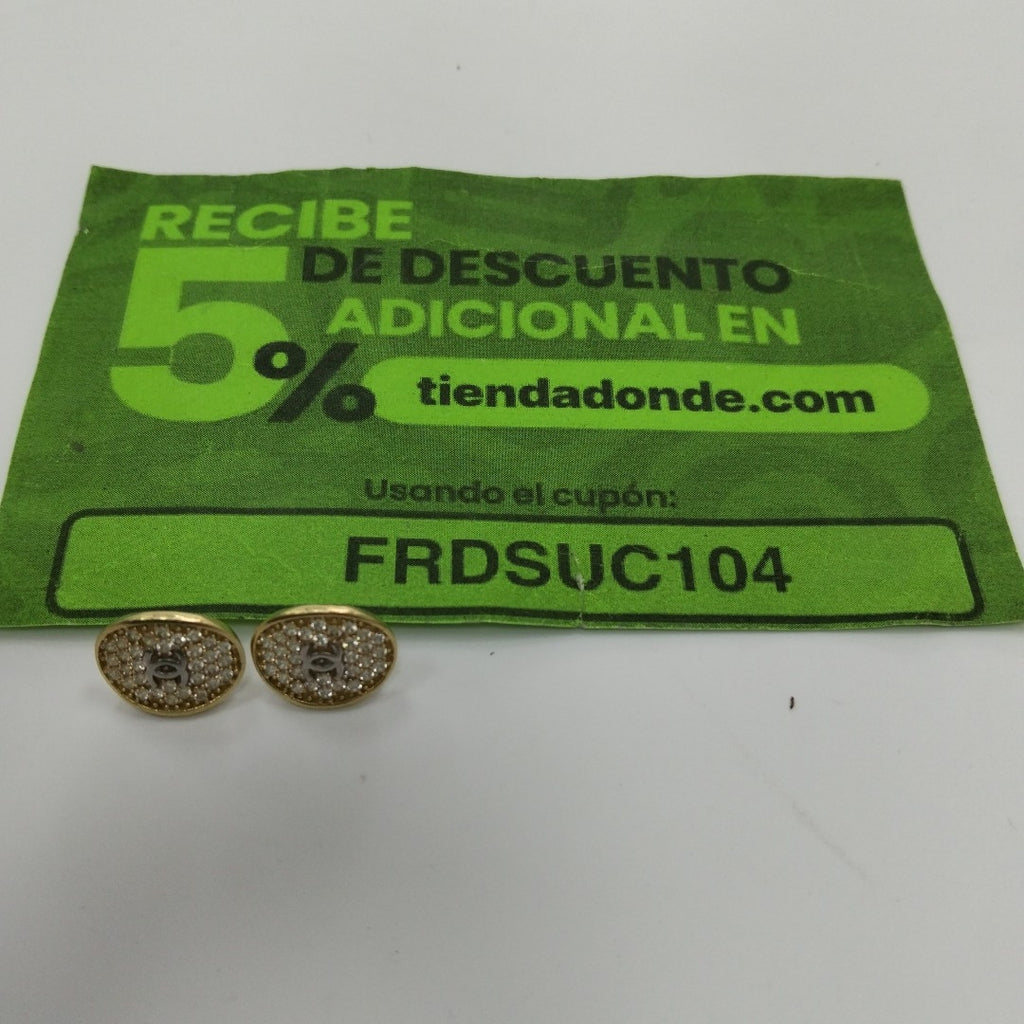ARETES PAR ORO 14 K 3,40 GRMS (SEMINUEVO)