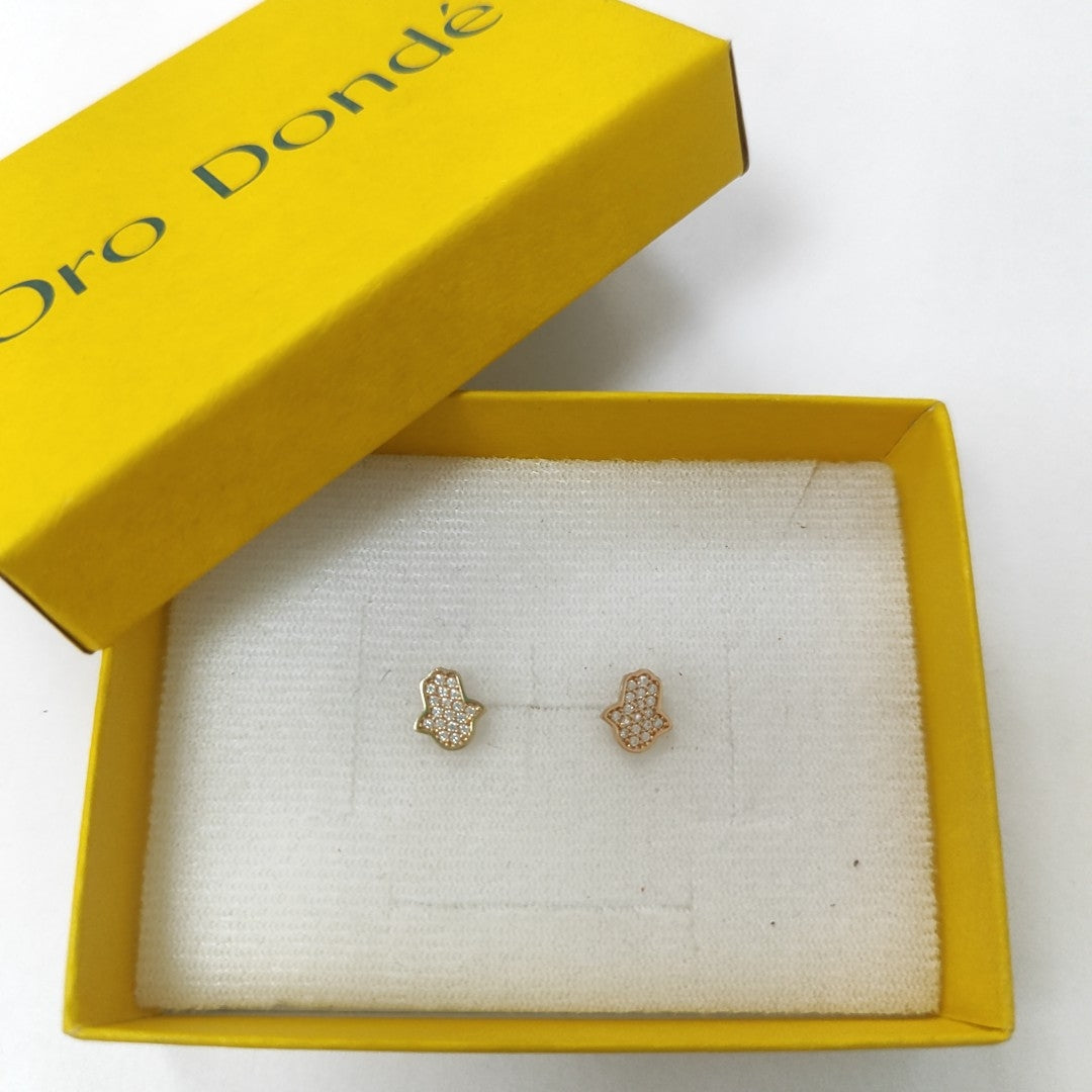BROQUELES ORO 14K 1.3 (NUEVO)