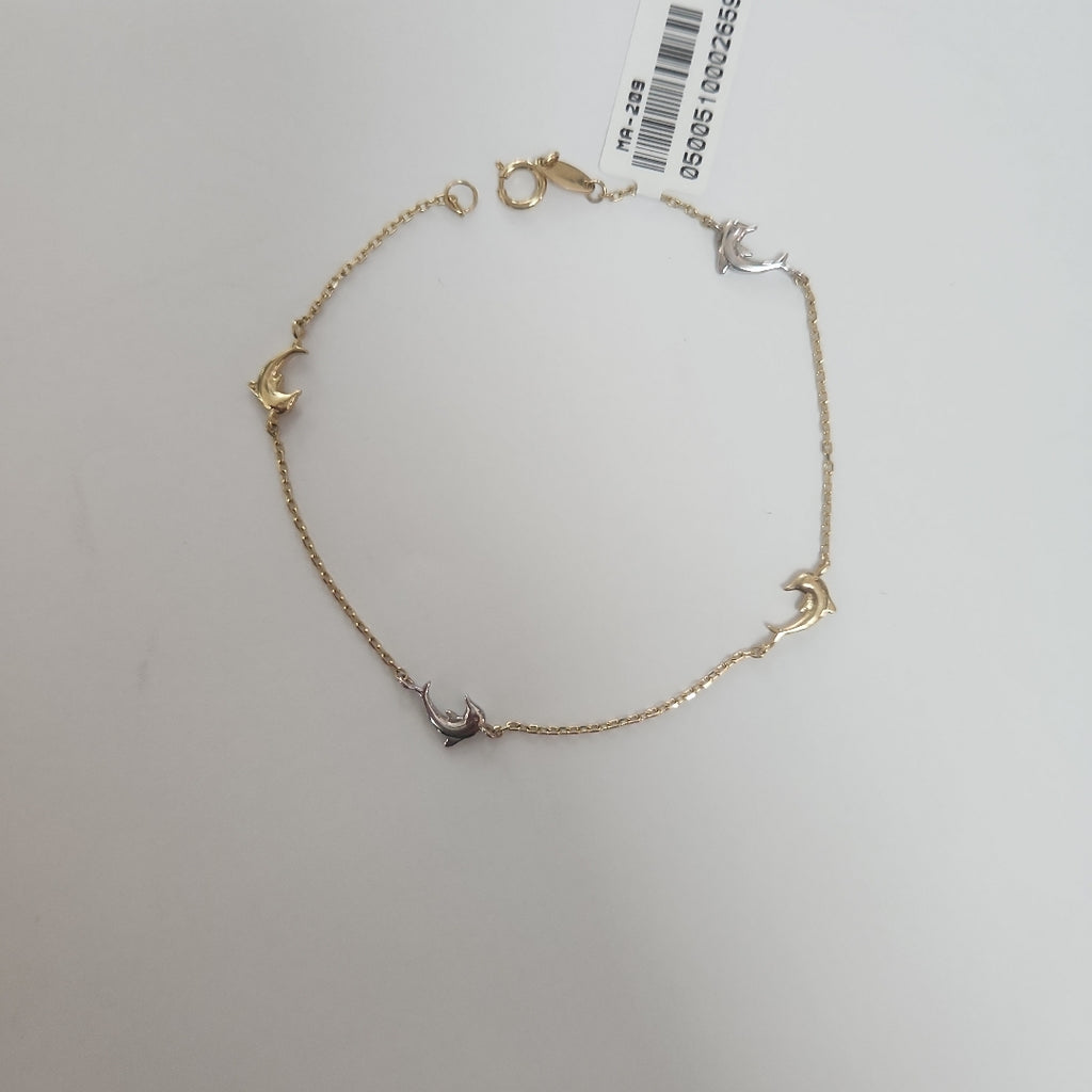 PULSERAS DAMA ORO 14K 1.5 (NUEVO)