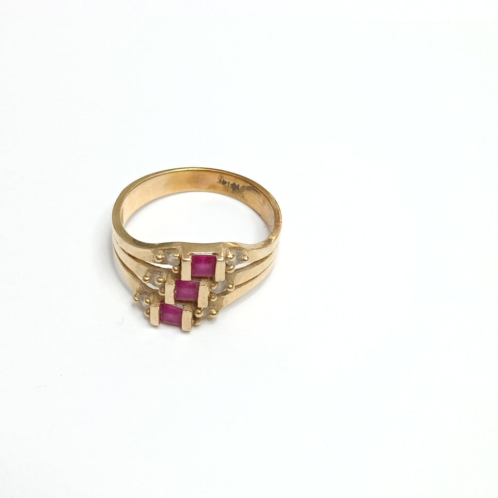 ANILLO ORO 14 K 4 GRMS (SEMINUEVO)