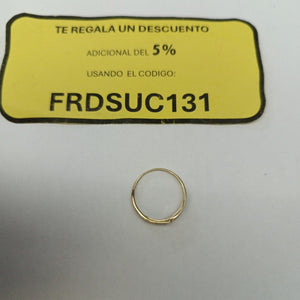 ANILLITO ORO 10 K 1.7 GRMS (SEMINUEVO)