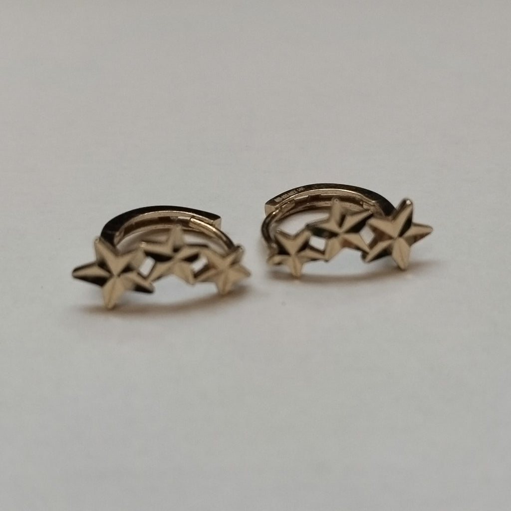 ARRACADAS PAR ORO 14 K 1.4 GRMS (SEMINUEVO)