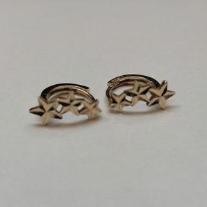 ARRACADAS PAR ORO 14 K 1.4 GRMS (SEMINUEVO)