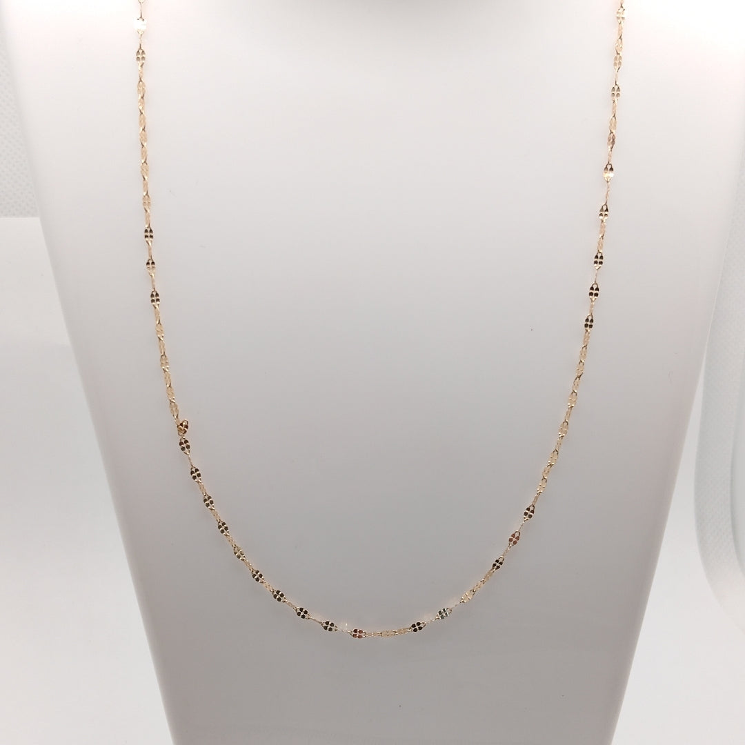 CADENA ORO 14 K 0.9 GRMS (SEMINUEVO)