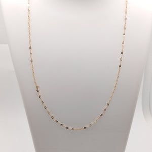 CADENA ORO 14 K 0.9 GRMS (SEMINUEVO)
