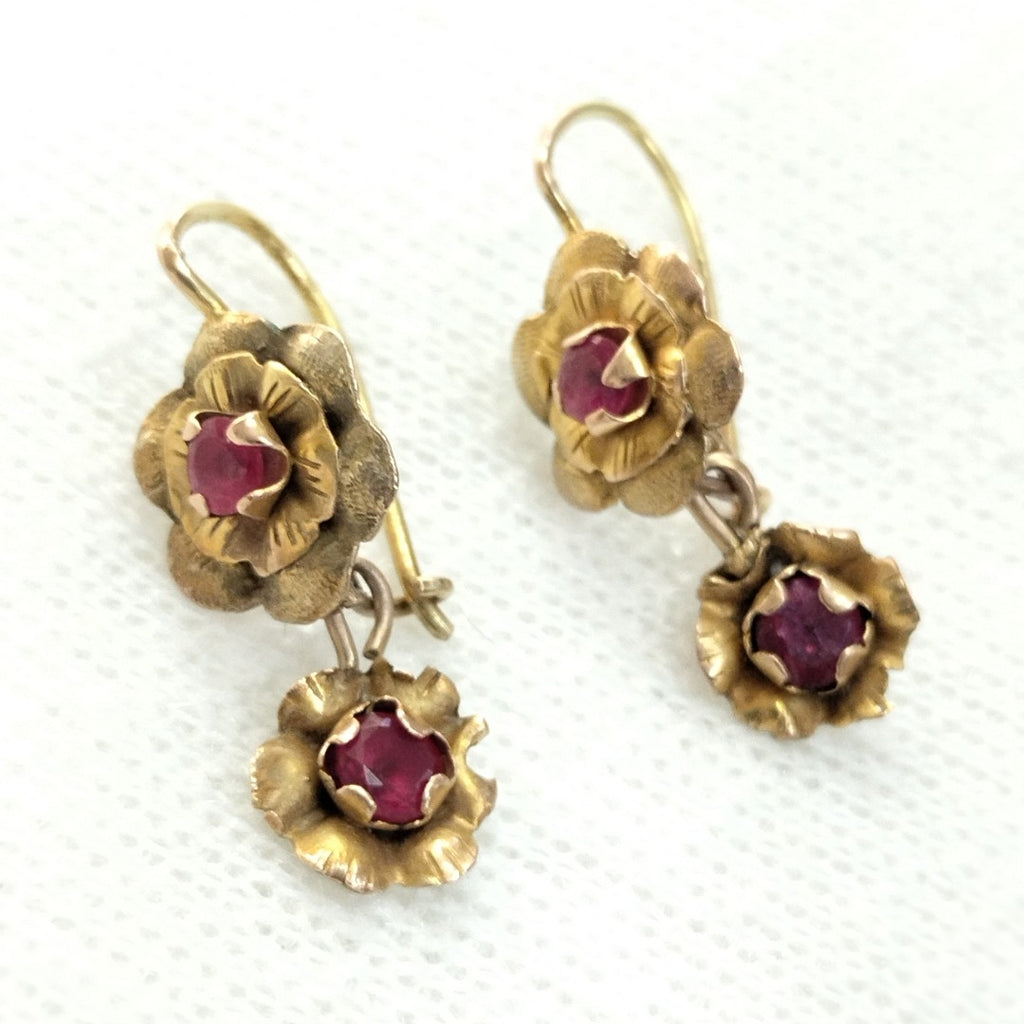ARETES PAR ORO 10 K 2.8 GRMS (SEMINUEVO)