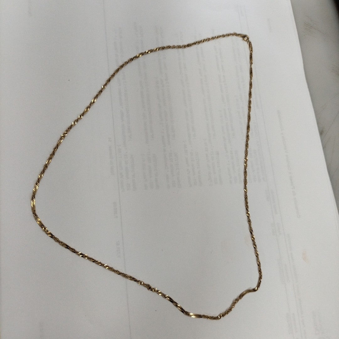 CADENA ORO 10 K 3.8 GRMS (SEMINUEVO)