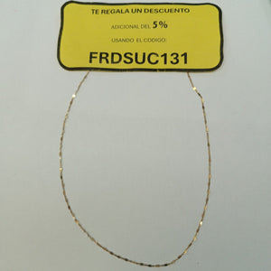 CADENA ORO 10 K 0.8 GRMS (SEMINUEVO)