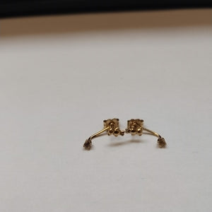 BROQUELES PAR ORO 18 K 1.4 GRMS (SEMINUEVO)