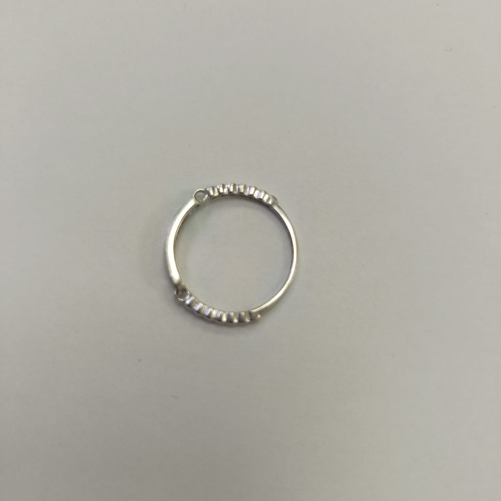 ANILLITO ORO BLANCO 14 K 1 GRMS (SEMINUEVO)
