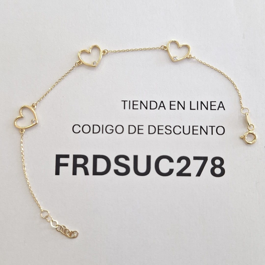 PULSERAS DAMA ORO 14K 1.5 (NUEVO)