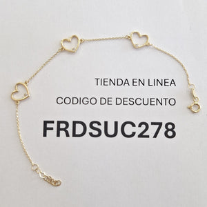 PULSERAS DAMA ORO 14K 1.5 (NUEVO)