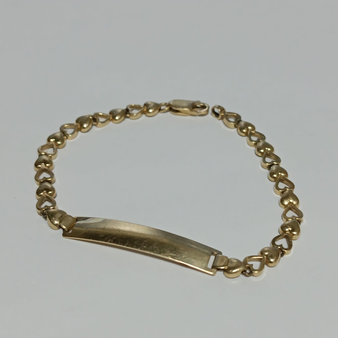 ESCLAVA ORO 14 K 4.4 GRMS (SEMINUEVO)