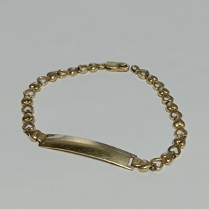 ESCLAVA ORO 14 K 4.4 GRMS (SEMINUEVO)