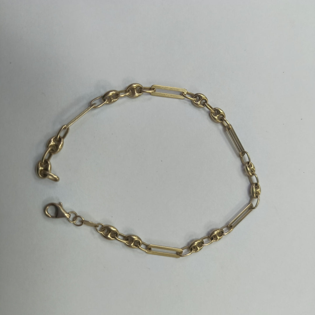 PULSERA ORO 14 K 4.4 GRMS (SEMINUEVO)