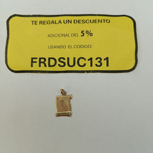 MEDALLA RELIGIOSA ORO 14 K 1 GRMS (SEMINUEVO)