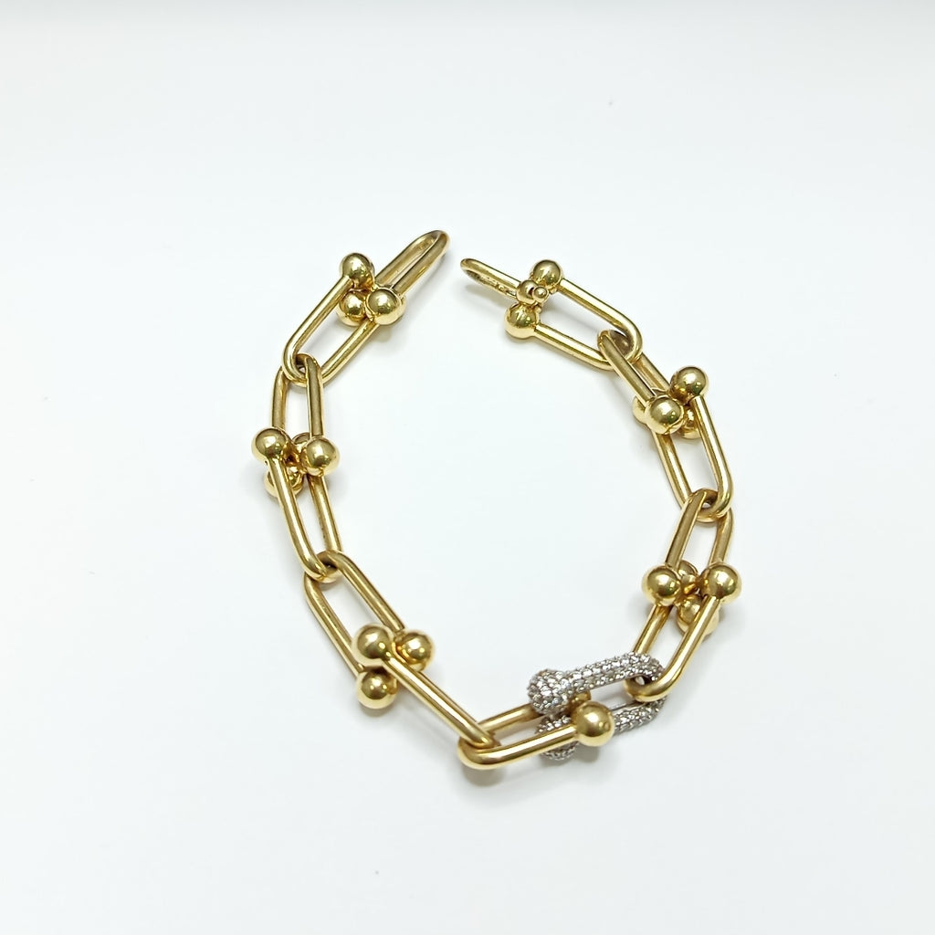 PULSERA ORO 14 K 12.7 GRMS (SEMINUEVO)