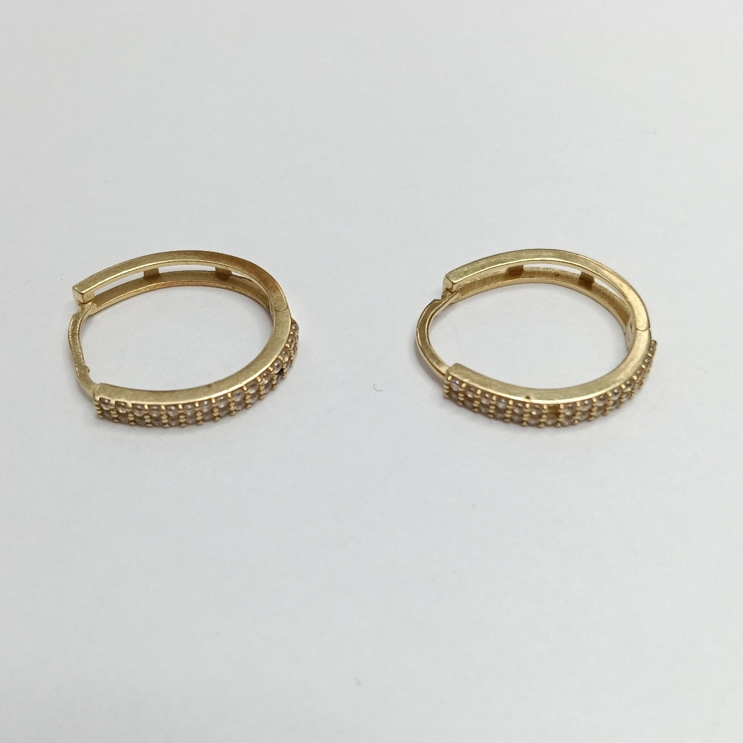 ARRACADAS PAR ORO 14 K 1,80 GRMS (SEMINUEVO)