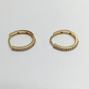 ARRACADAS PAR ORO 14 K 1,80 GRMS (SEMINUEVO)