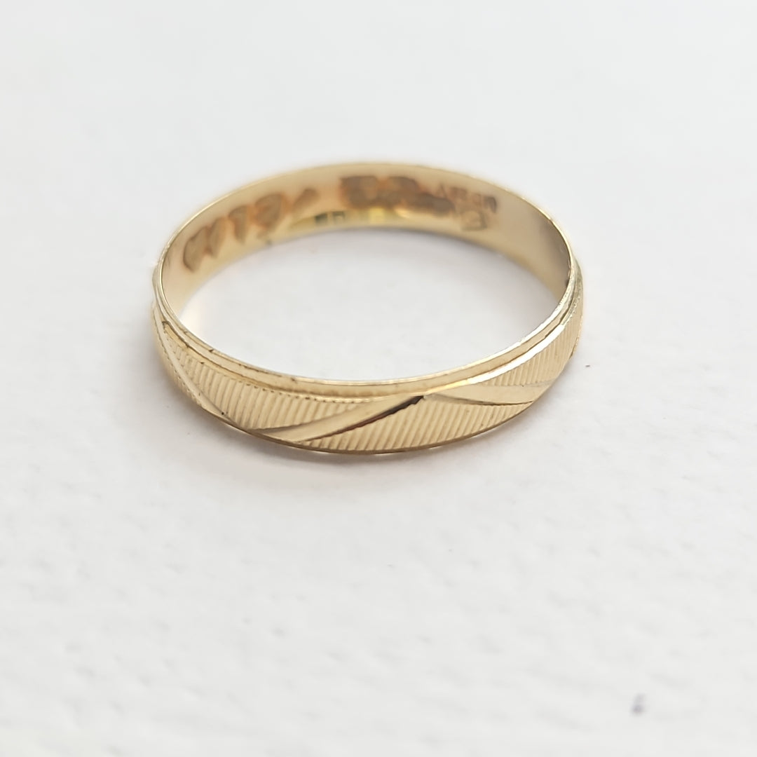 ARGOLLA ORO 10 K 1.3 GRMS (SEMINUEVO)