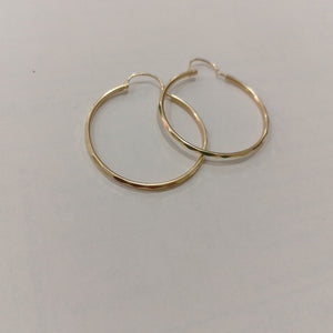 ARRACADAS PAR ORO 14 K 1.7 GRMS (SEMINUEVO)