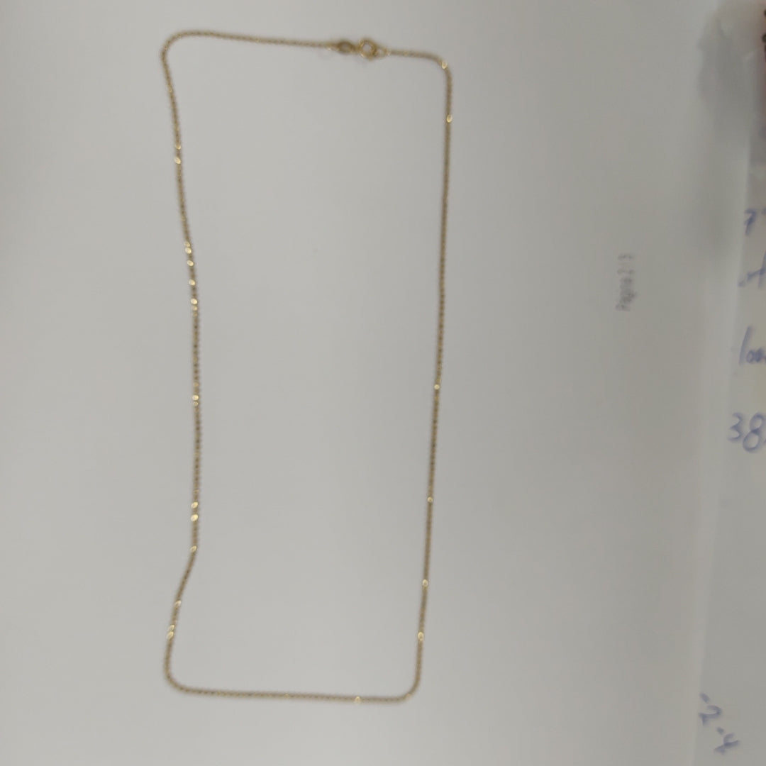 CADENA ORO 14 K 1,30 GRMS (SEMINUEVO)