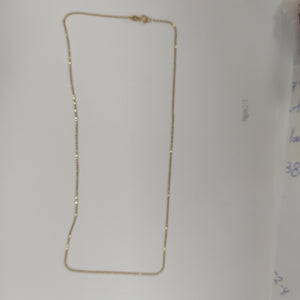 CADENA ORO 14 K 1,30 GRMS (SEMINUEVO)