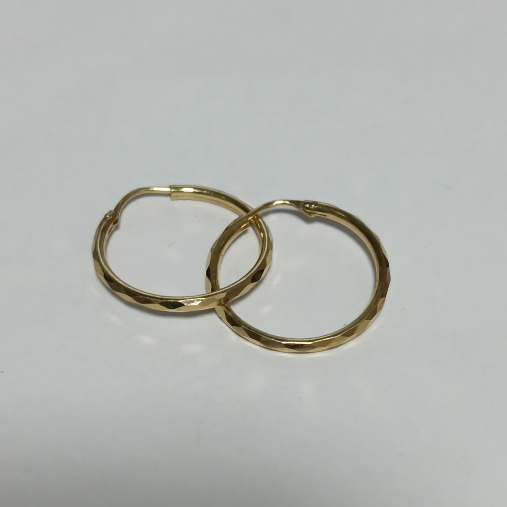 ARRACADAS PAR ORO 10 K 0.9 GRMS (SEMINUEVO)