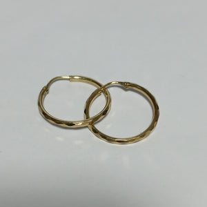 ARRACADAS PAR ORO 10 K 0.9 GRMS (SEMINUEVO)