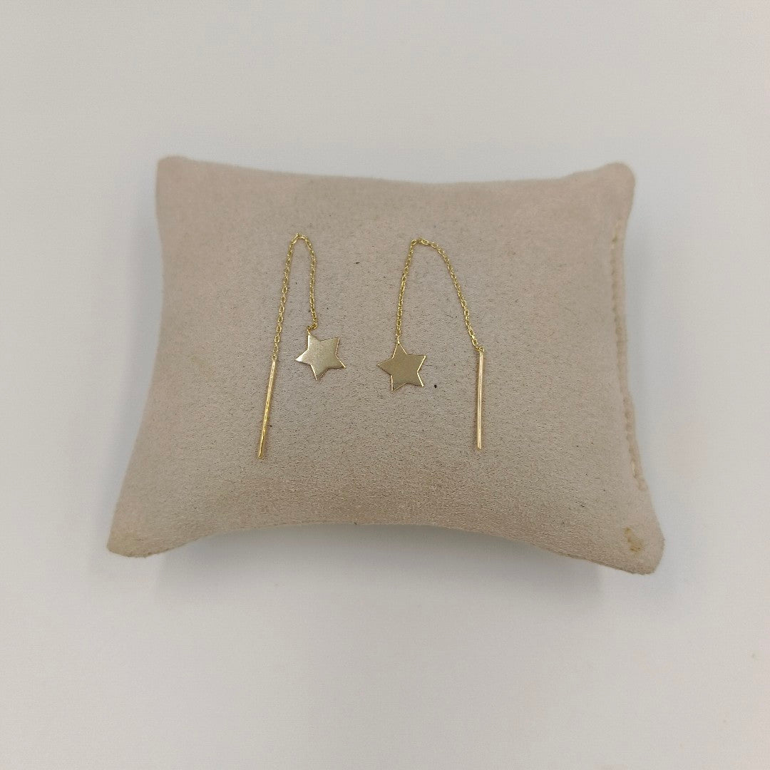 BROQUELES ORO 14K 0.6 (NUEVO)