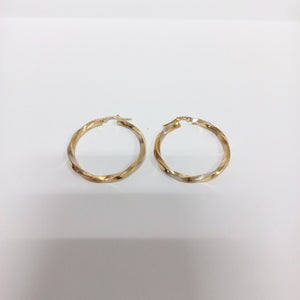 ARRACADAS PAR ORO 14 K 2,40 GRMS (SEMINUEVO)