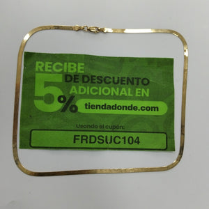 CADENA ORO 14 K 5,80 GRMS (SEMINUEVO)