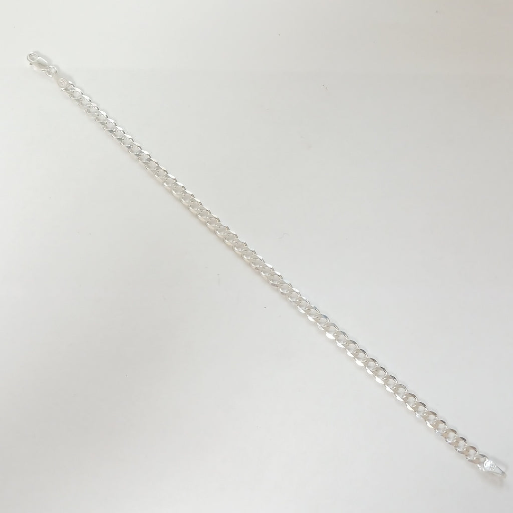 PULSERA BARBADA PLATA .925 21 CM 7.13 GR (NUEVO)