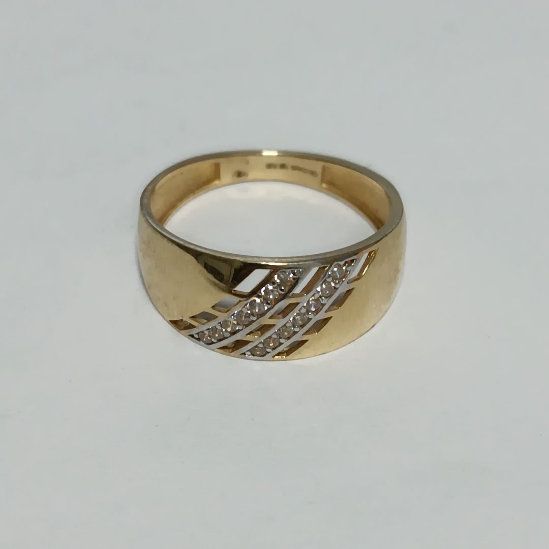 ANILLO ORO 14 K 2.5 GRMS (SEMINUEVO)