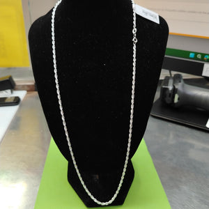 CADENA TORZAL PLATA .925 55 CM 9.62 GR (NUEVO)