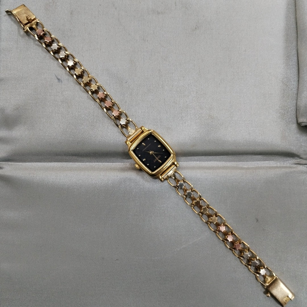 RELOJ CAJA ACERO PULSO ORO ORO 10 K 18.2 GRMS (SEMINUEVO)