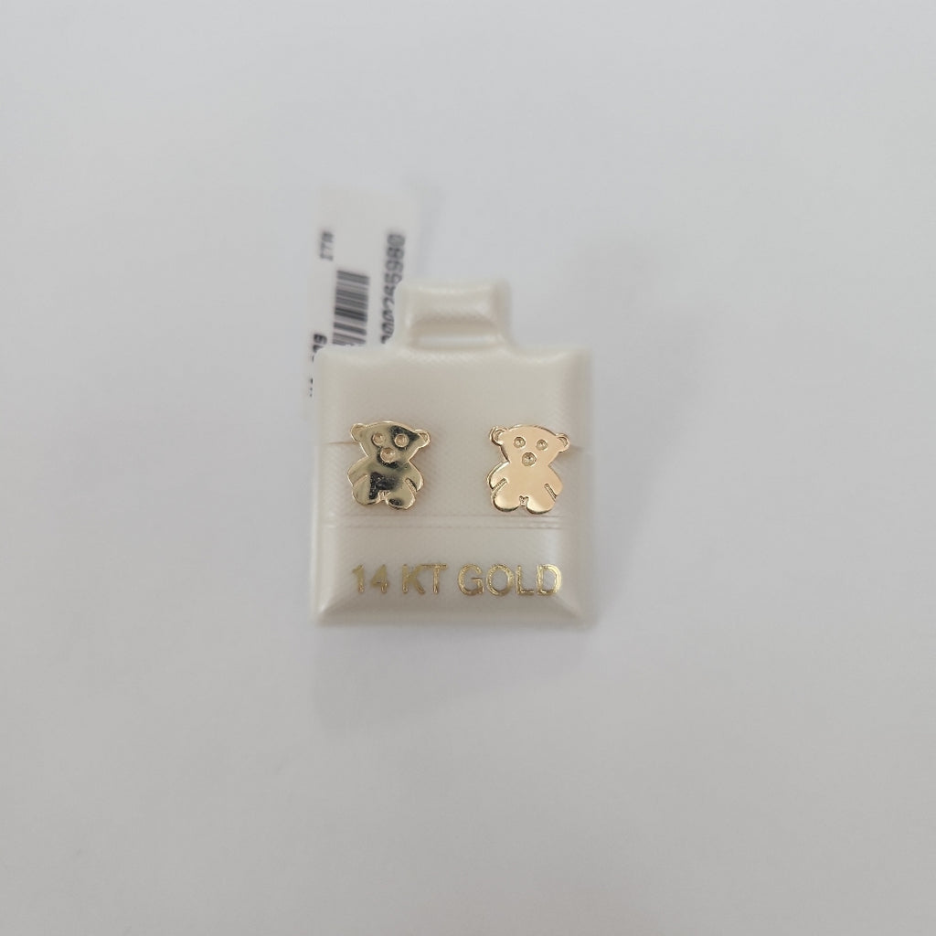 BROQUELES ORO 14K 1 (NUEVO)