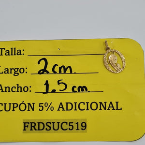 DIJE ORO 18 K 1.8 GRMS (SEMINUEVO)