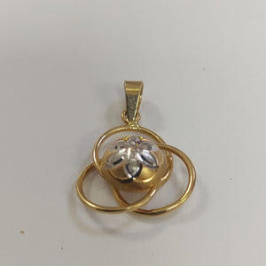 DIJE ORO COMBINADO 14 K 1,90 GRMS (SEMINUEVO)