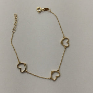 PULSERAS DAMA ORO 14K 1.5 (NUEVO)