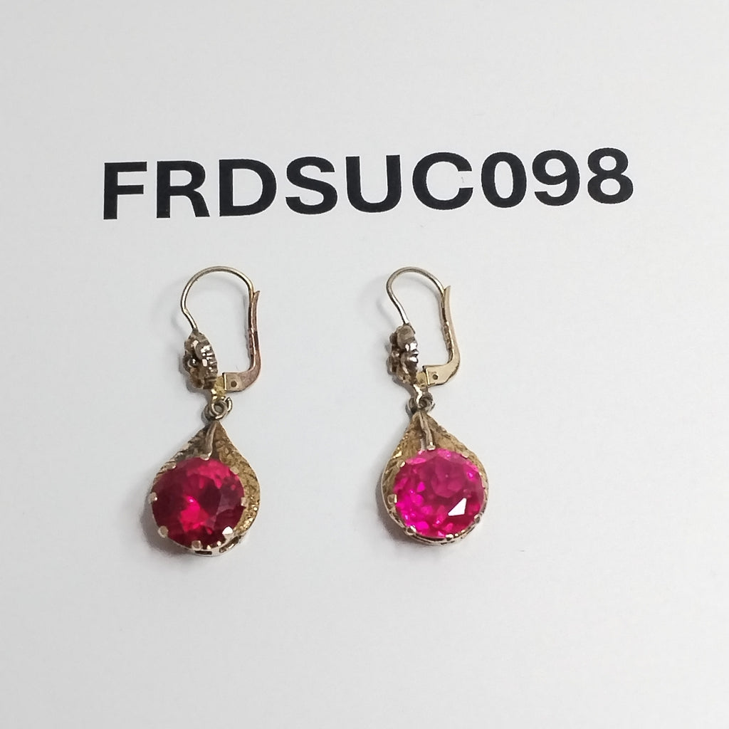 ARETES PAR ORO 8 K 5,20 GRMS (SEMINUEVO)