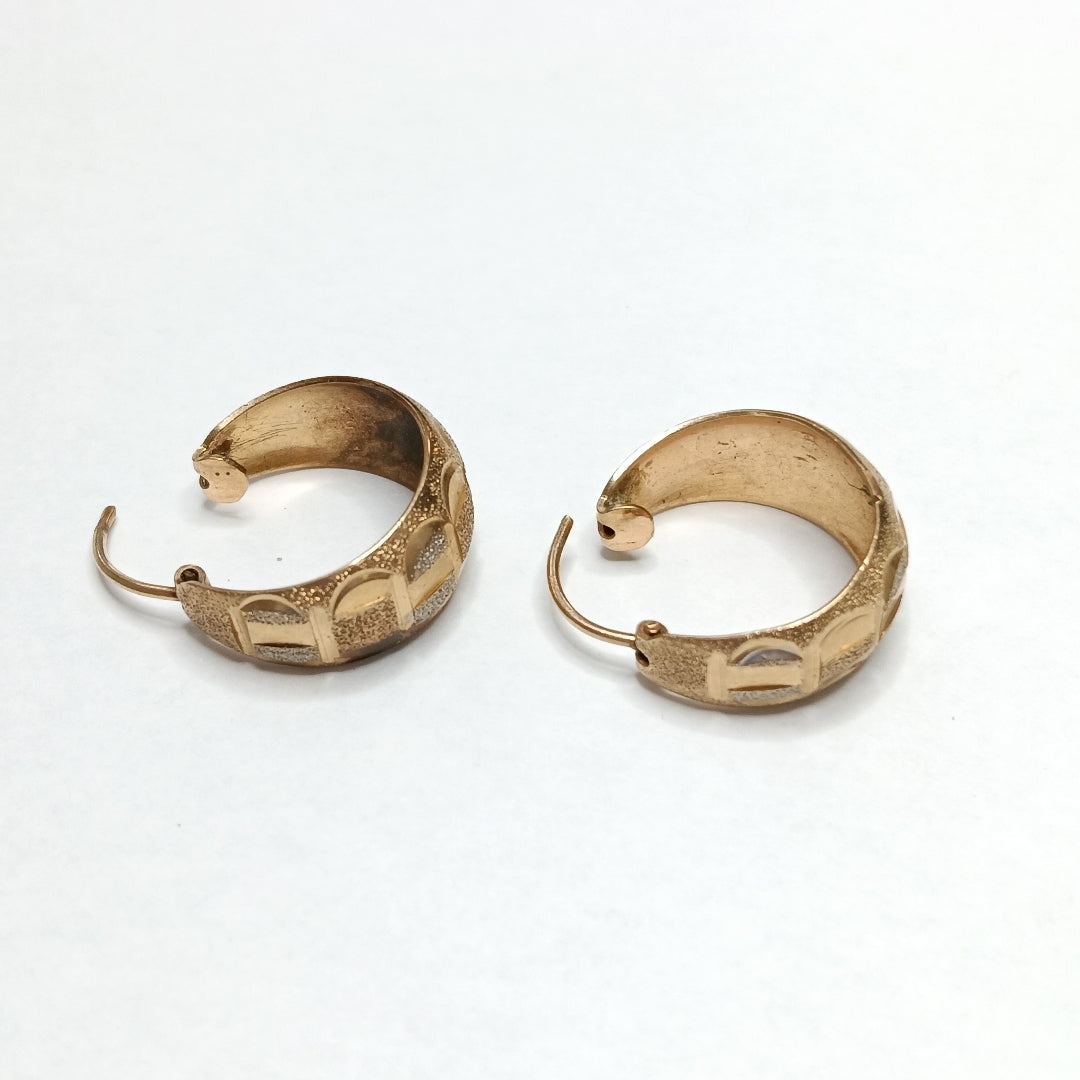 ARRACADAS PAR ORO 10 K 3,70 GRMS (SEMINUEVO)