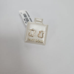 BROQUELES ORO 14K 0.8 (NUEVO)