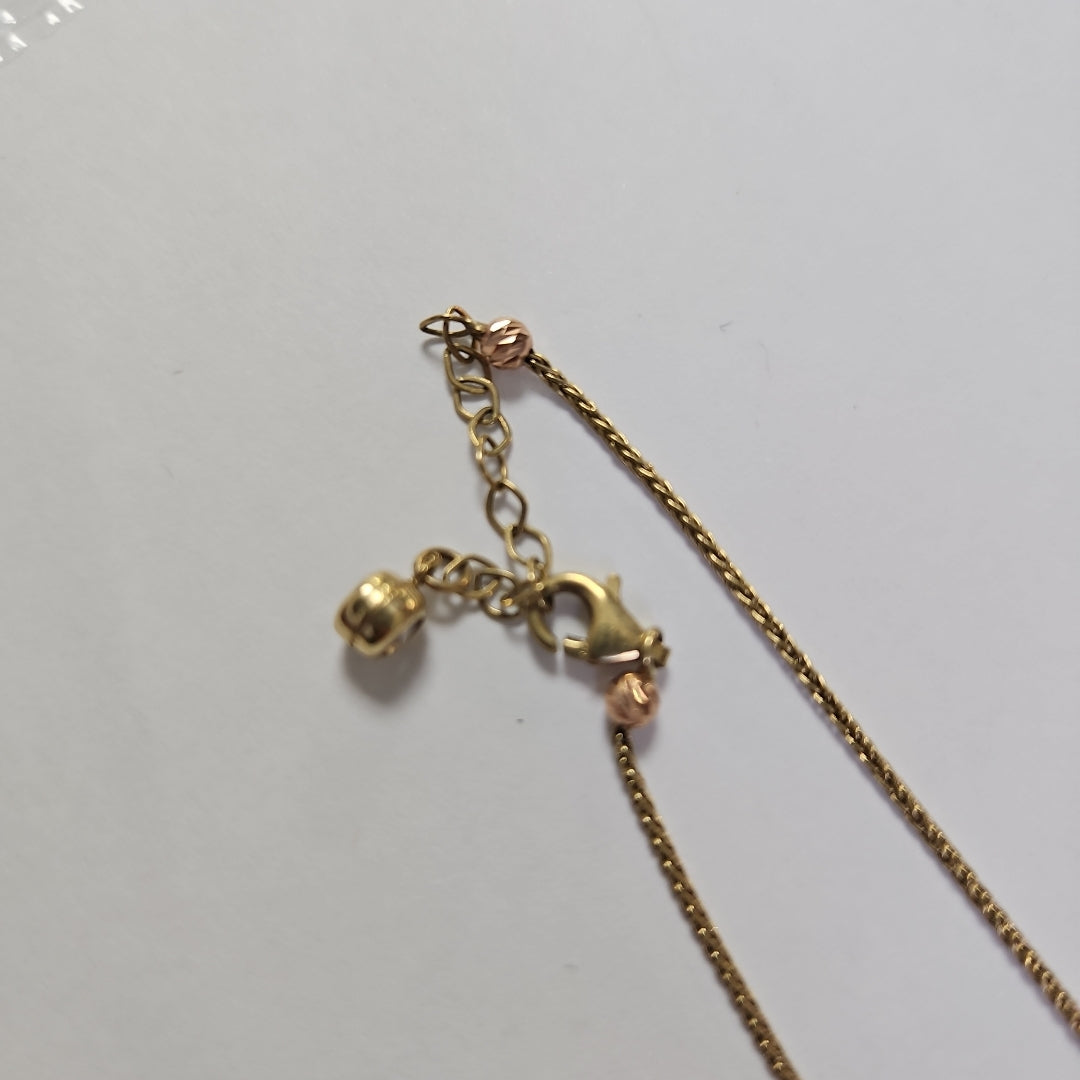 GARGANTILLA ORO 10 K 3.3 GRMS (SEMINUEVO)
