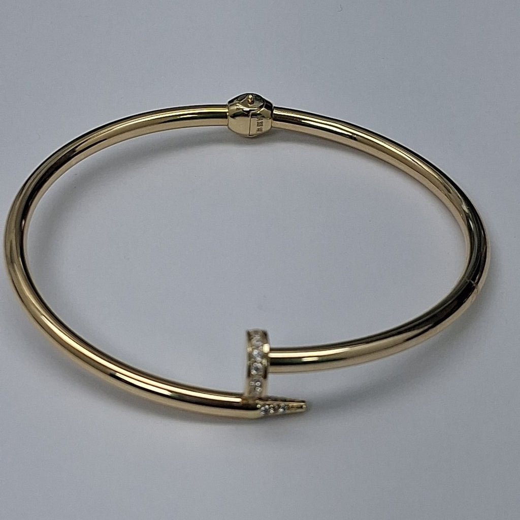 PULSERA CLAVO ORO 14K 6.4 (NUEVO)