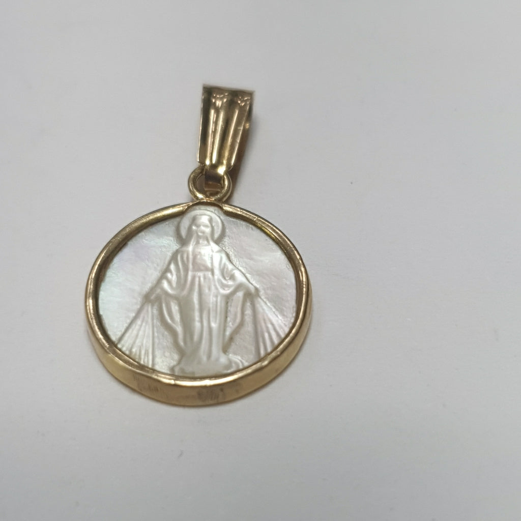 MEDALLA RELIGIOSA ORO 18 K 1.2 GRMS (SEMINUEVO)