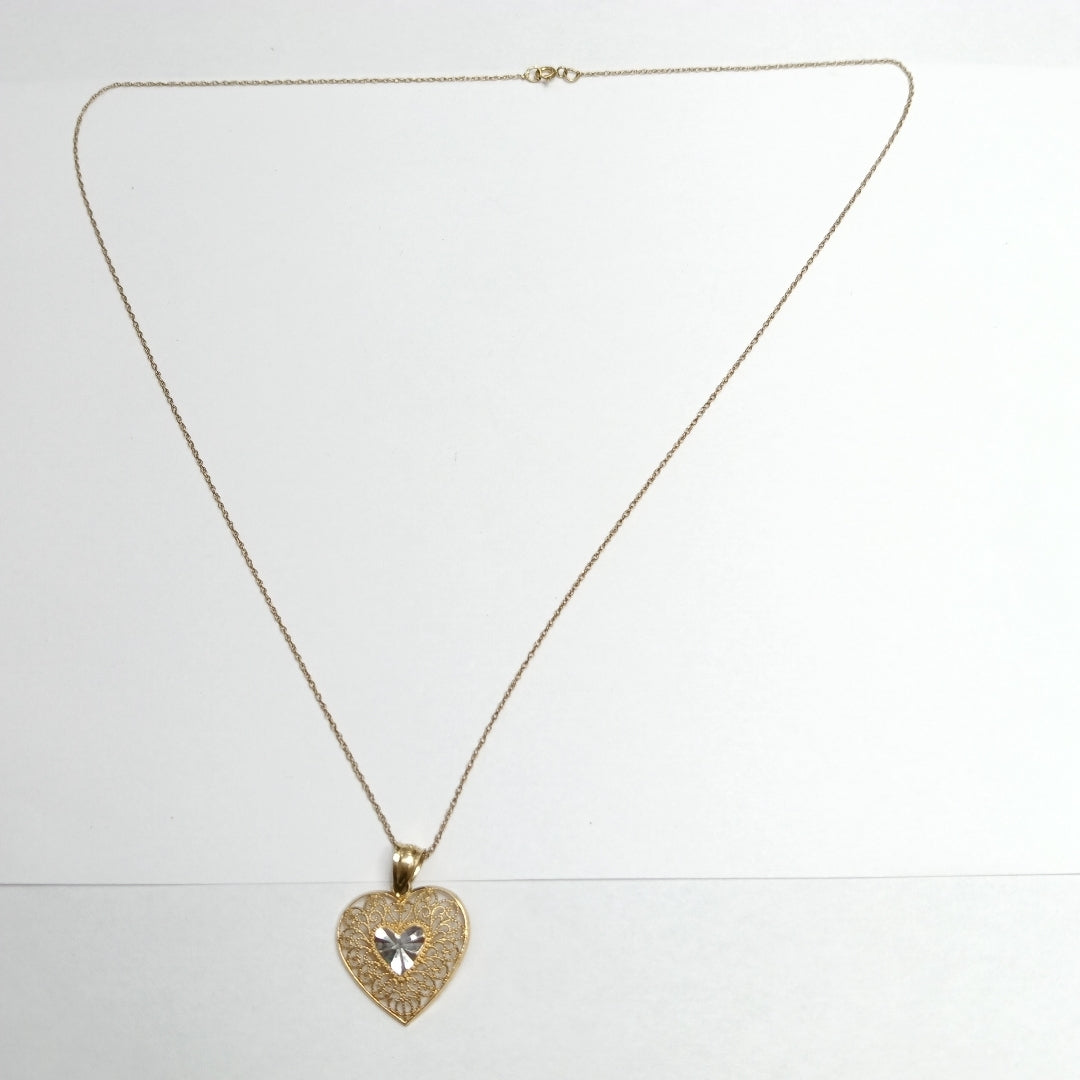 CADENA,DIJE ORO 10 K 1,40 GRMS (SEMINUEVO)