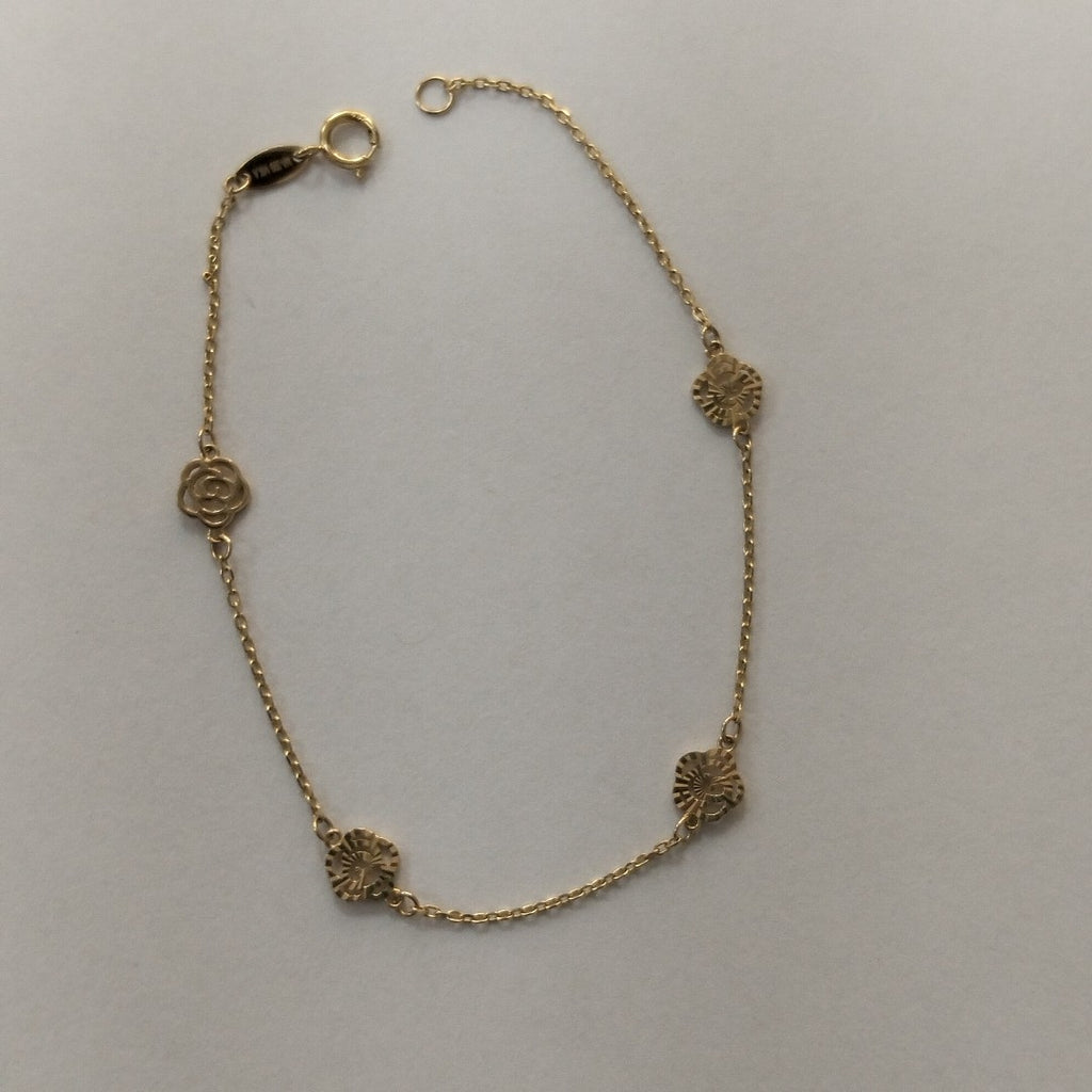 PULSERAS DAMA ORO 14K 1.2 (NUEVO)