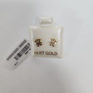 BROQUELES ORO 14K 0.7 (NUEVO)